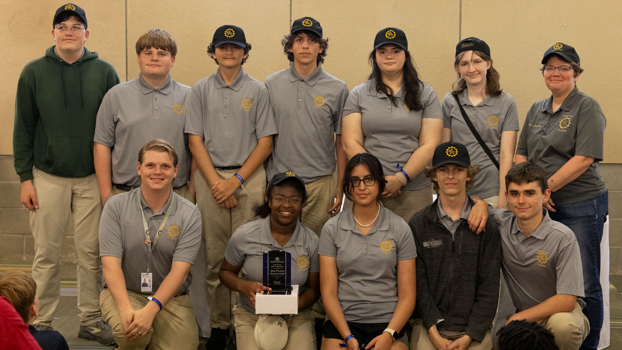 3rd Place: Crubotics NAV, Pensacola Catholic High School, Pensacola, Florida