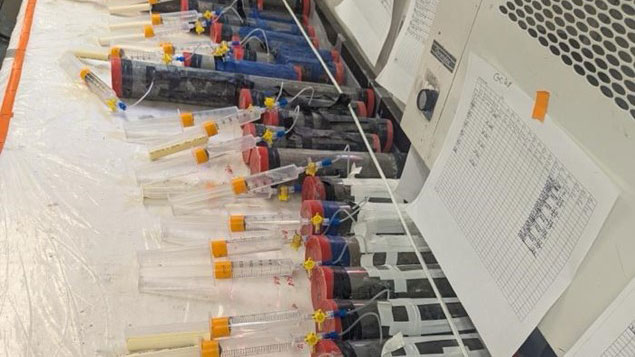 pore water collection