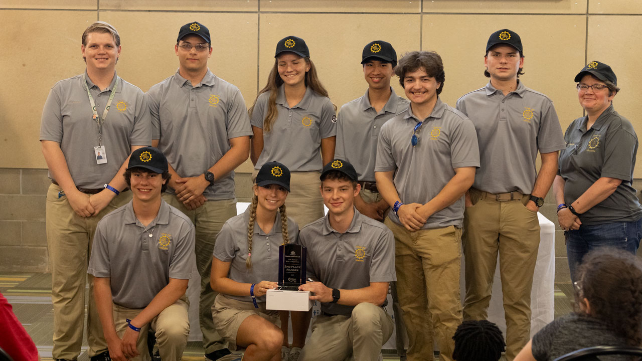 2nd Place: Crubotics RANGER, Pensacola Catholic High School, Pensacola, Florida   