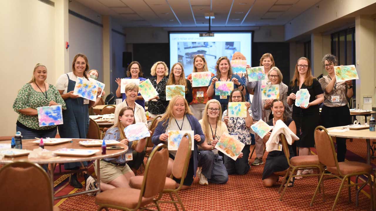 Dr. Miller-Way shared the Postcards from the Past Project with participants at the 2024 NMEA Conference.